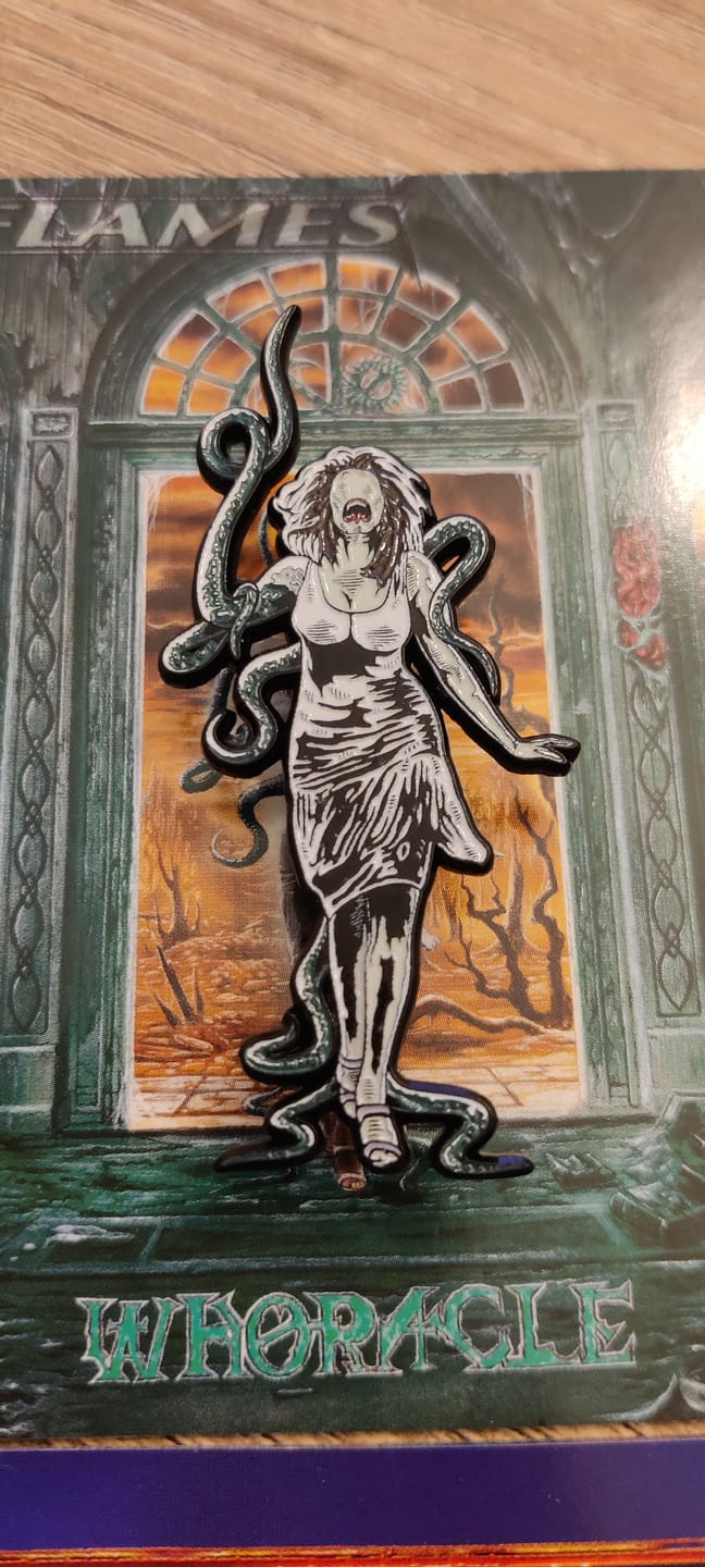 Customer photo review of In Flames - Whoracle - Pin