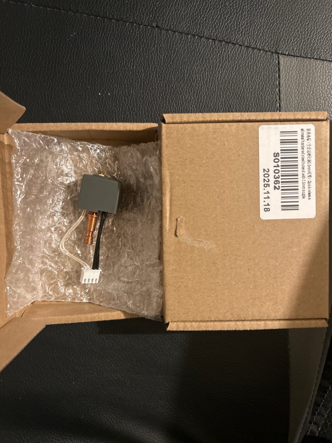 Customer photo review of Hotend pour imprimantes 3D FDM