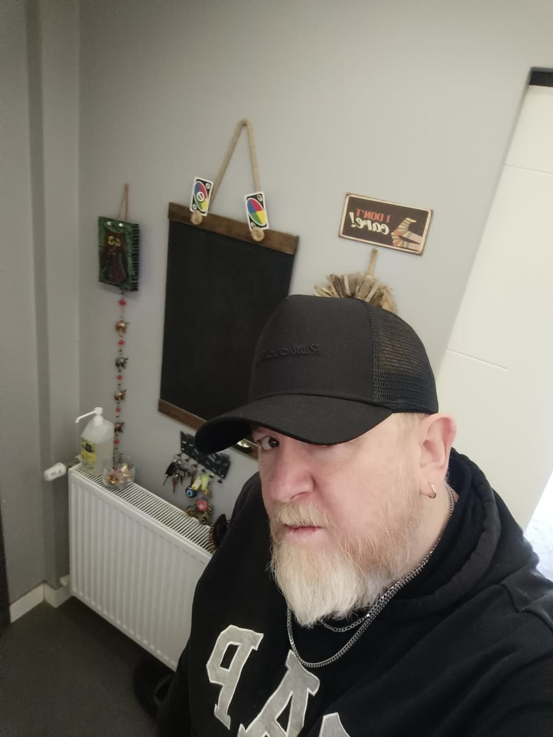 Customer photo review of Trucker Hat - Timeless Collection - Basic - Siyah