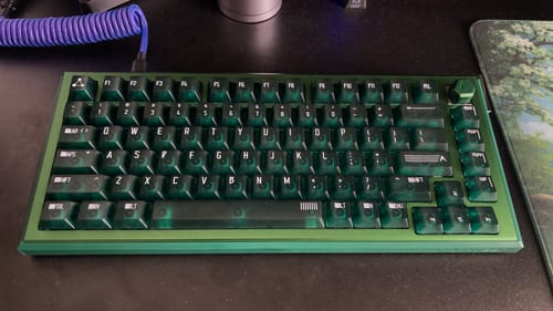 Customer photo review of A75 Ultra HE Magnetic Switch Keyboard- The key to be ace