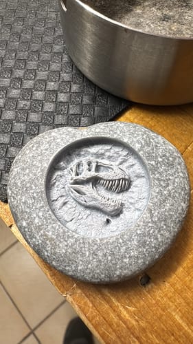 Customer photo review of (EU Warehouse) Cloudray MP-60 60W Mopa Fiber Laser Marking Engraver with D80 Rotary