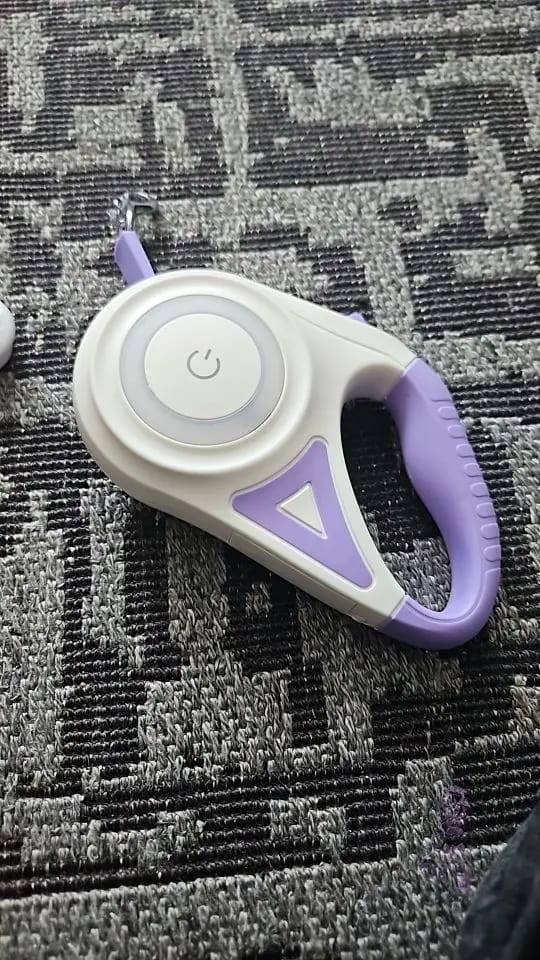 LED retractable leash customer review photo
