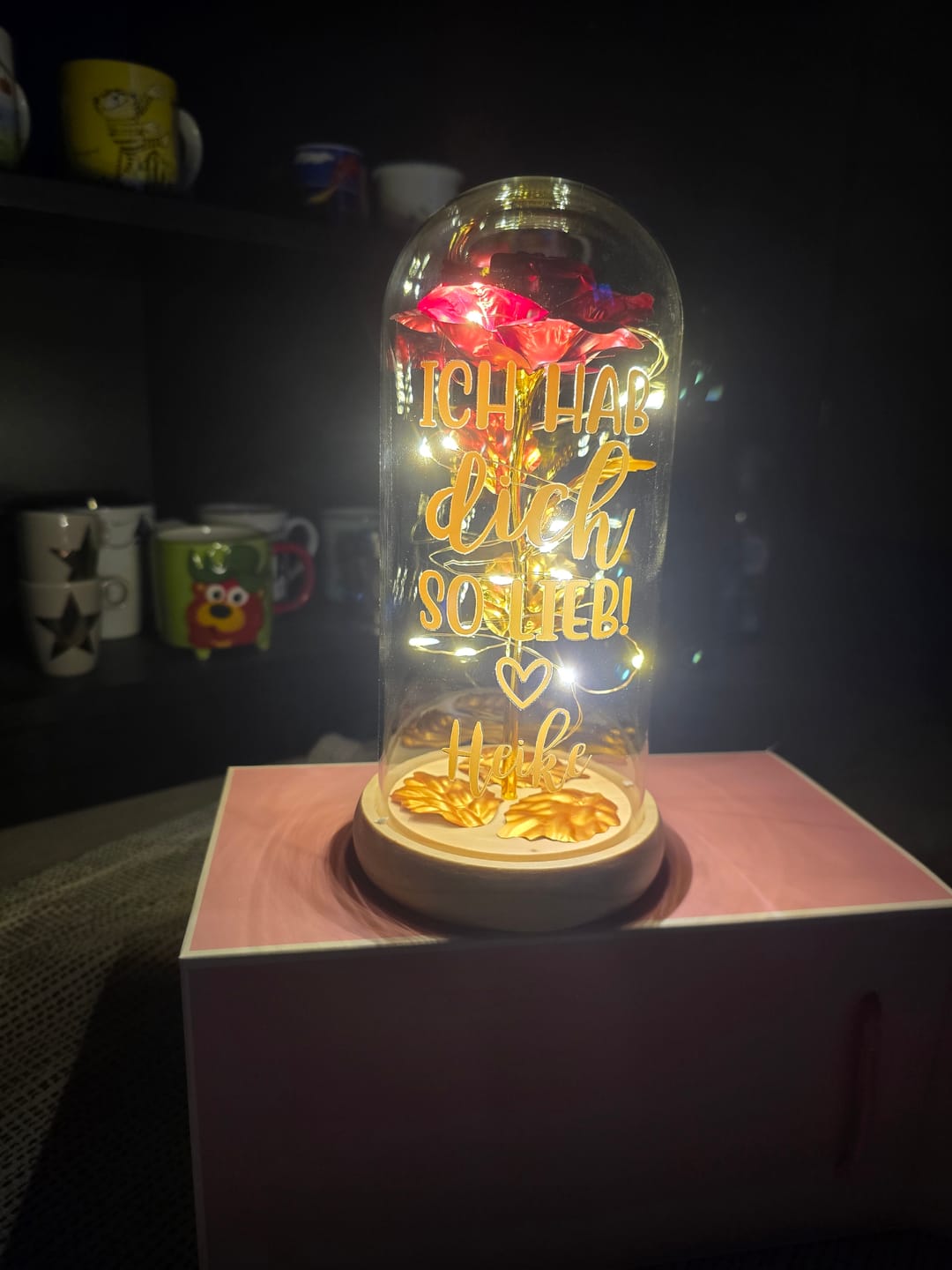 Customer photo review of Schön, dass es dich gibt - Familien-Goldene Rose