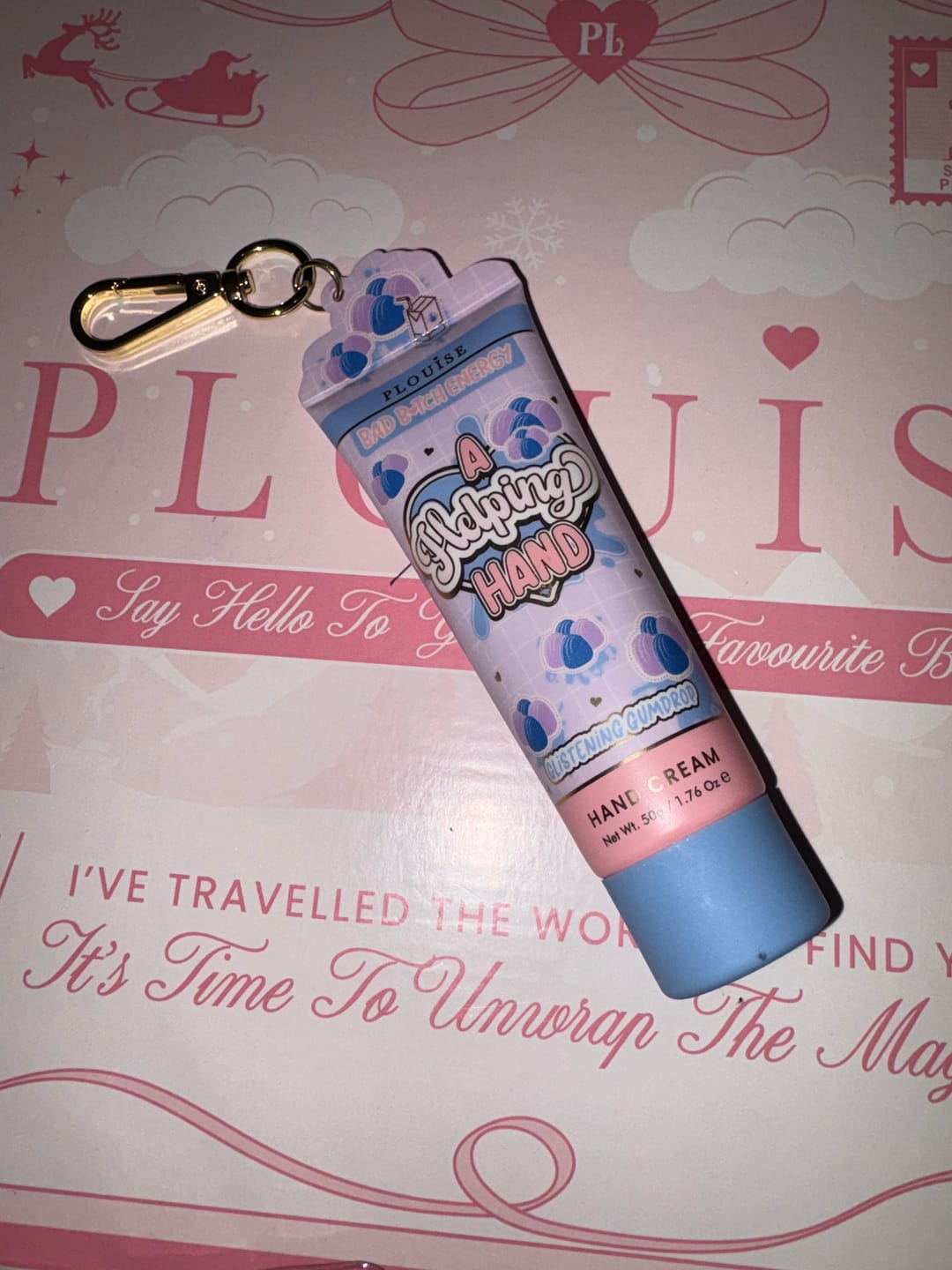 Customer photo review of P. Louise A Helping Hand, Hand Cream