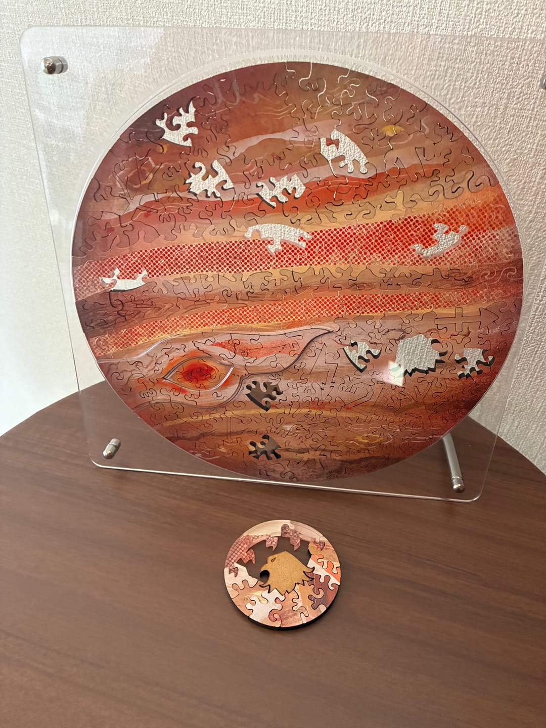 Customer photo review of 宇宙の破片 JUPITER 木星と専用フレームセット【1月入庫分予約】