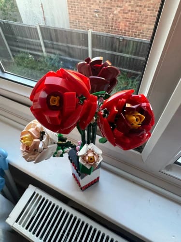 Customer photo review of 🌹 Rosenzauber™ – Ewiger Rosenstrauß zum Selberbauen