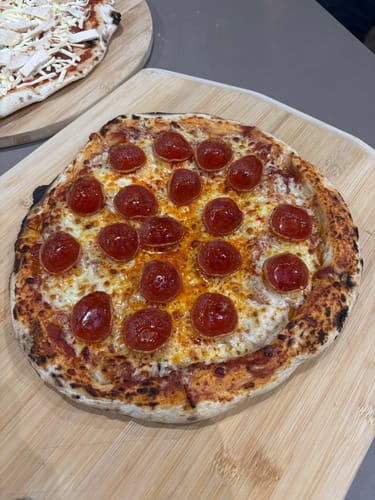 Customer photo review of Sourdough Pizza Bases