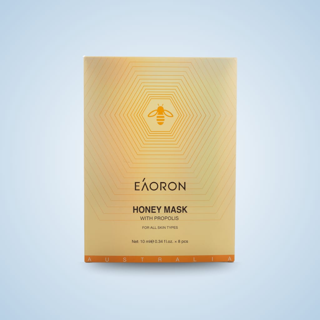 Customer photo review of EAORON Honey Mask w. Propolis - 10ml x 8 cups