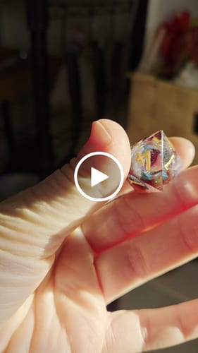 Customer video review of Bestow Curse Liquid Core Dice Set