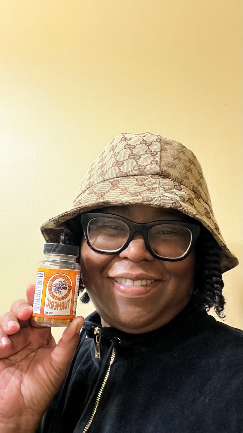 Customer photo review of Turmeric Capsules: 60ct