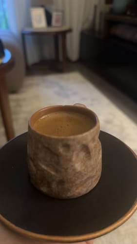 Customer photo review of Dusk Till Dawn Espresso Cup