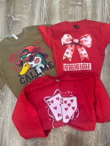 Customer photo review of DTF Transfers Gangsheet Builder