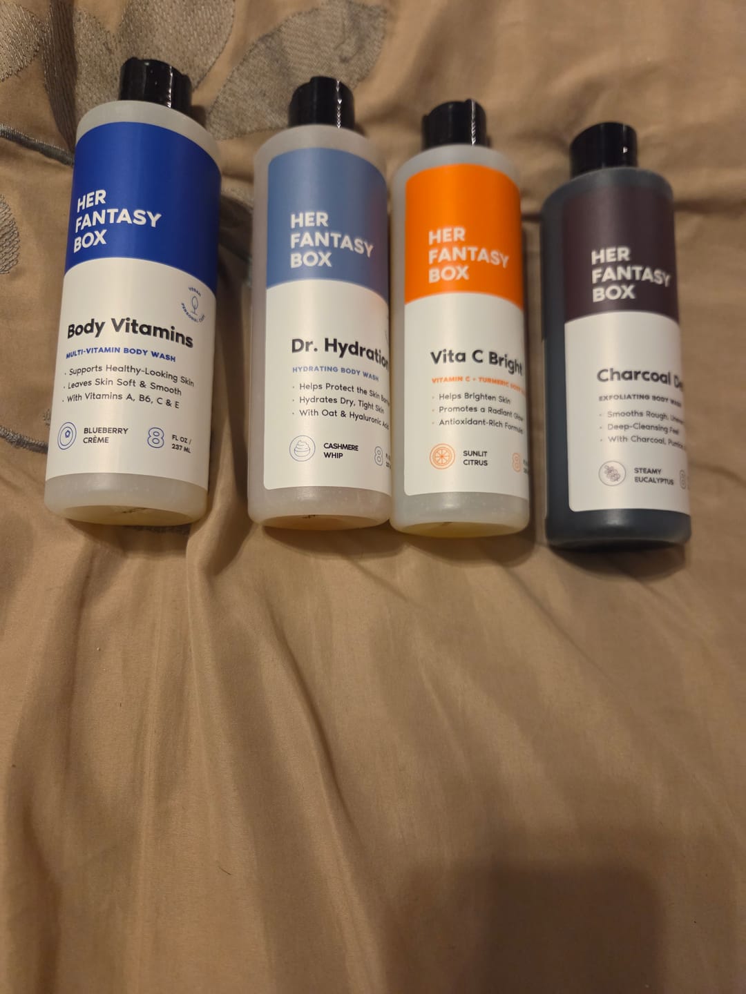 Customer photo review of Body Wash Gift Set