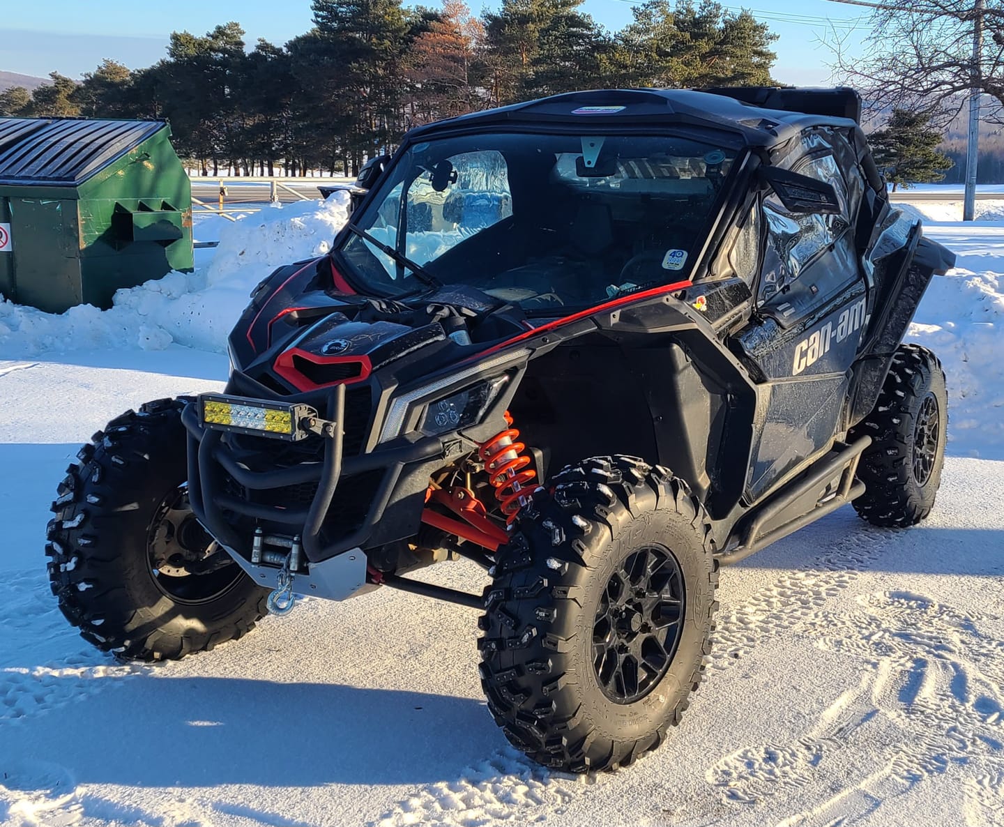 Customer photo review of Fender Flares for Can-Am Maverick X3 / X3 Max