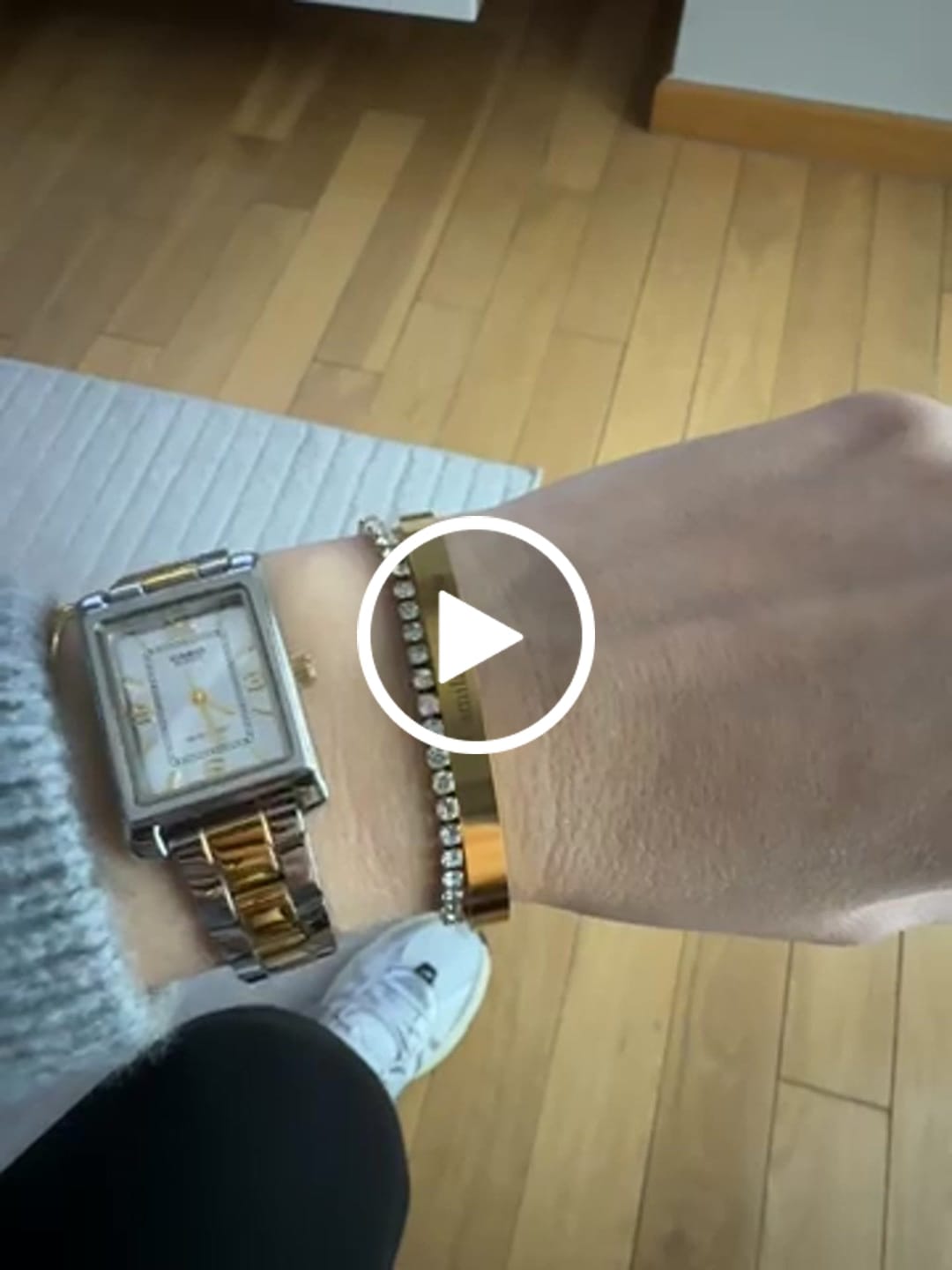 Customer video review of Pulsera Riviere Sparkle