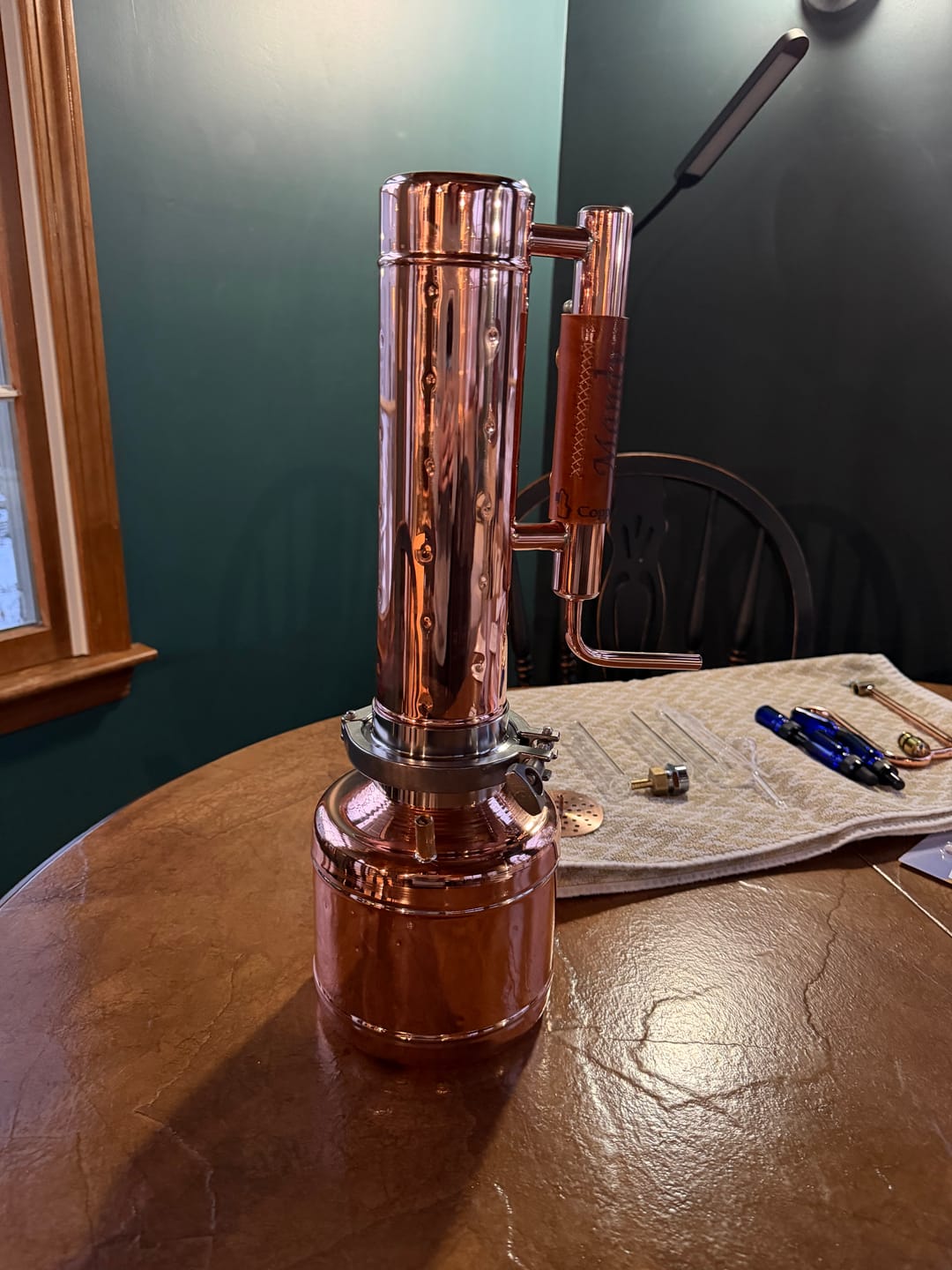 Customer photo review of Essential Oil Distiller 0,8Gal/3L - Premium Kit