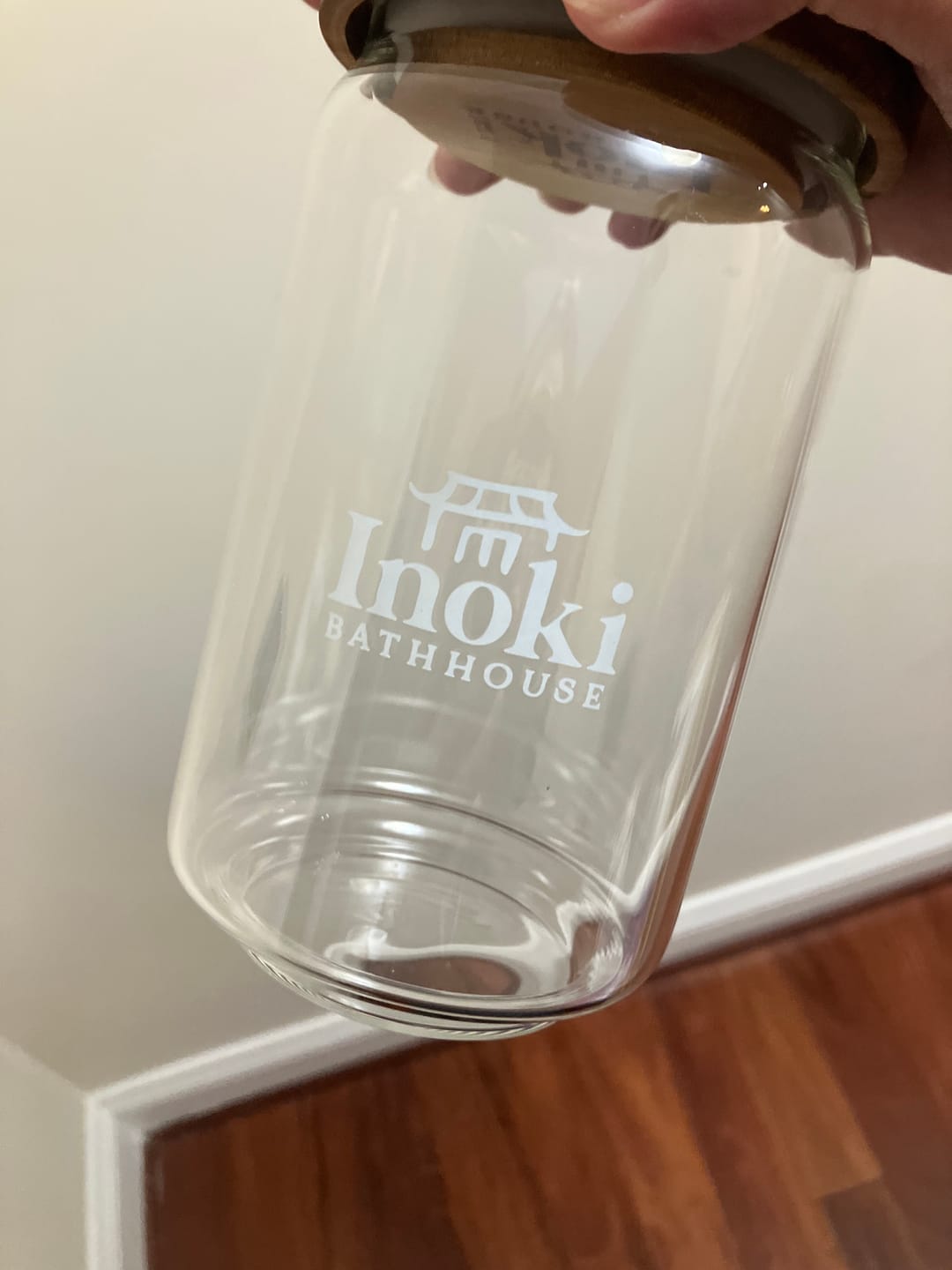 Customer photo review of Tea Bath Glass Jar