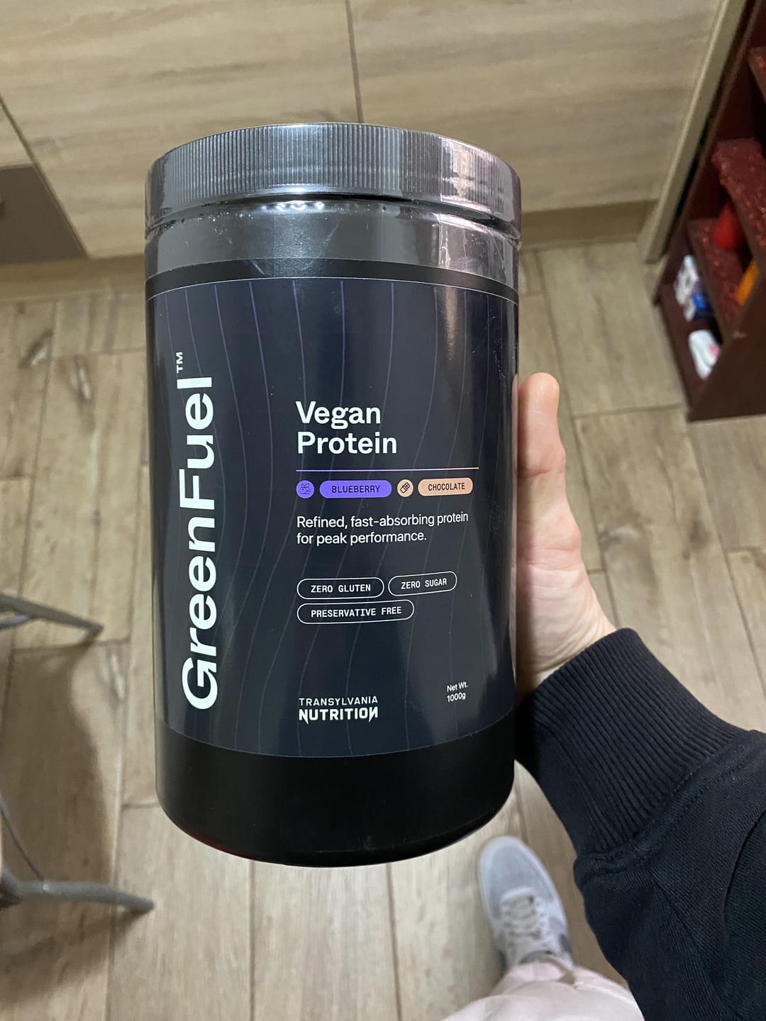 Customer photo review of GreenFuel Proteină Vegană