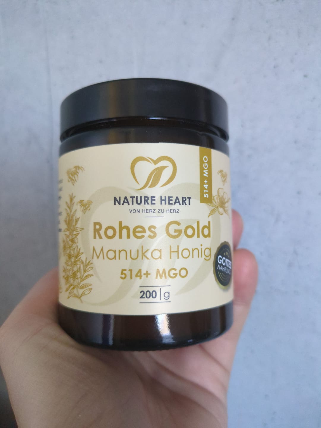 Customer photo review of Rohes Gold - Manuka Honig 514+ MGO