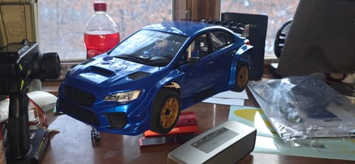 Customer photo review of Rlaarlo 1/10 Scale RTR 4WD Carbon Fiber Brushless RC Rally Car | XTS-S10