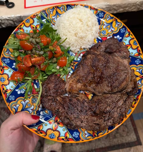 Customer photo review of The Beef & Pork Combo Box 🐂 🐖