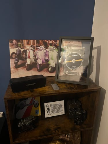 Customer photo review of M1 Music Frame CD Player