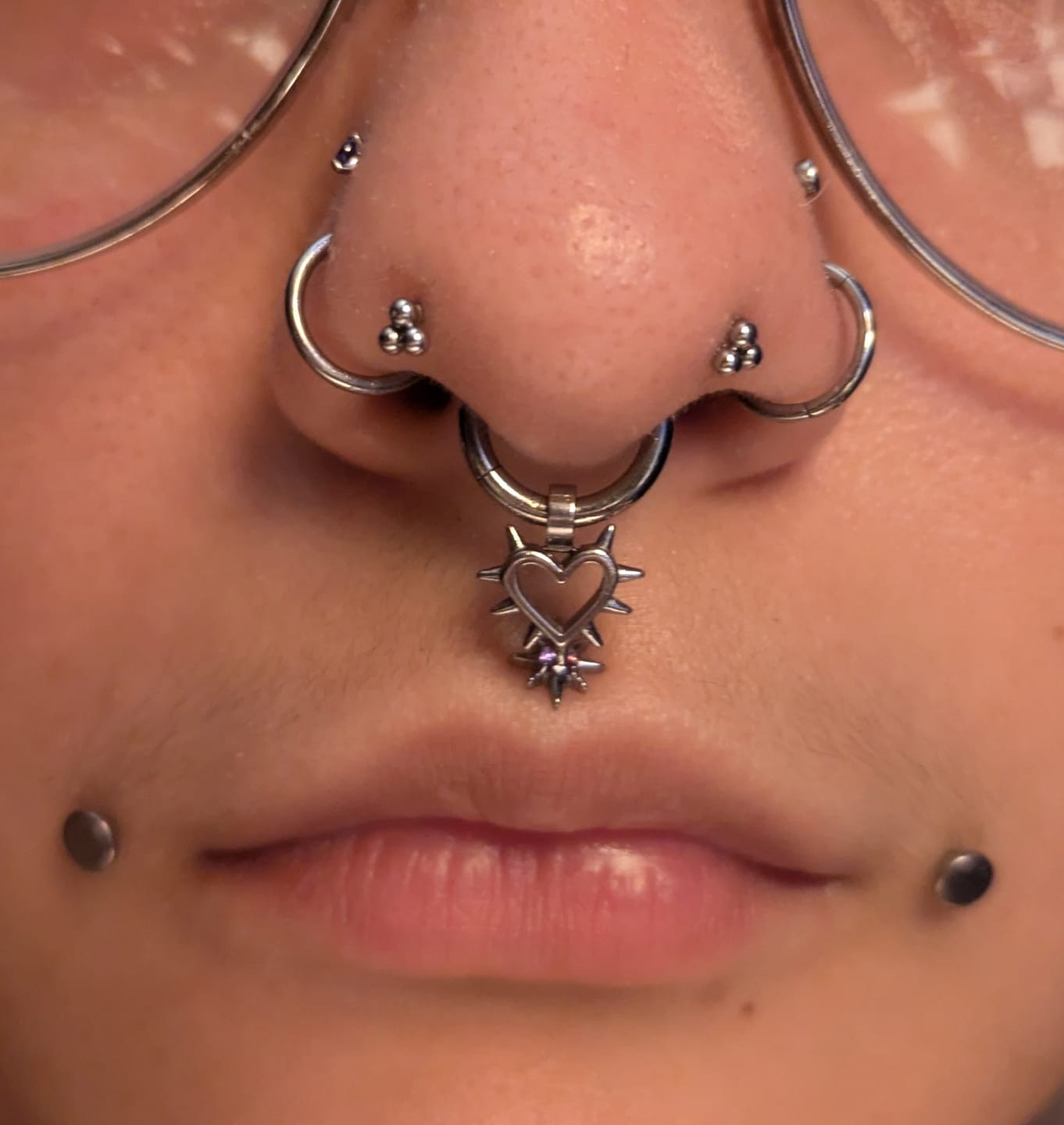 Customer photo review of SPIKED HEART SEPTUM