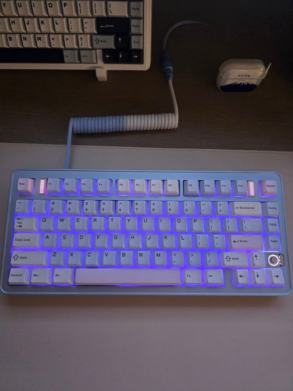 Customer photo review of Evoworks - Evo75 Wireless Custom Mechanical Keyboard (ANSI)
