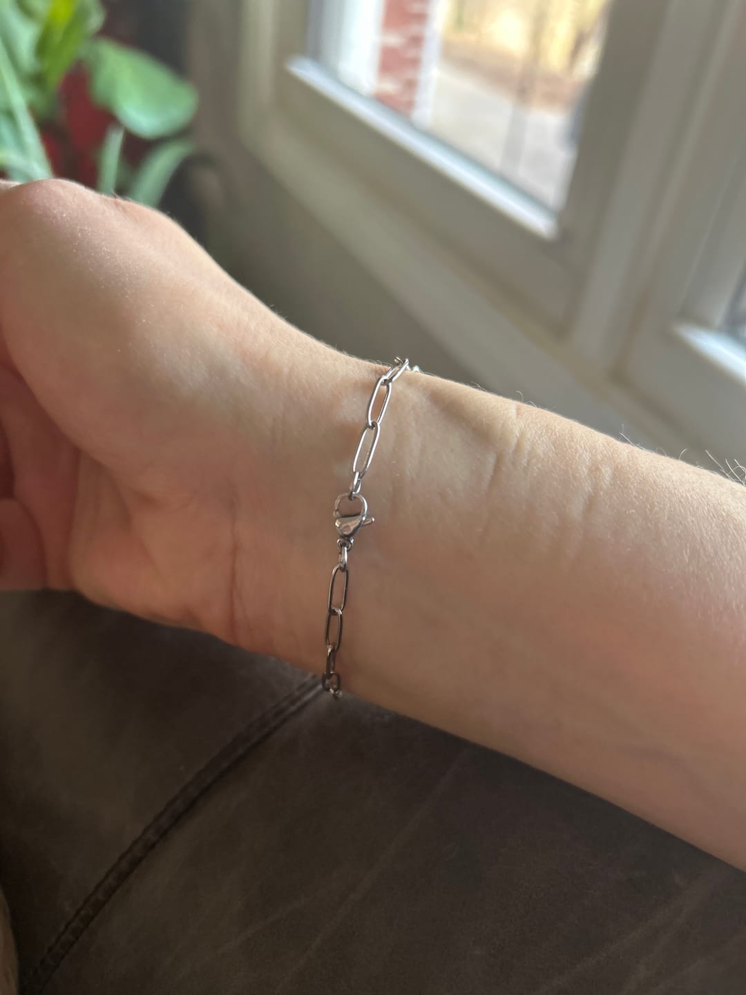 Customer photo review of Maui Paperclip Bracelet (Bundle)