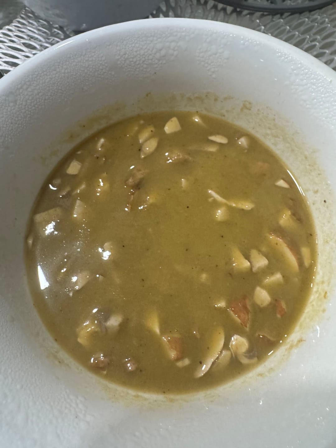 Customer photo review of Asparagus Shiitake Soup