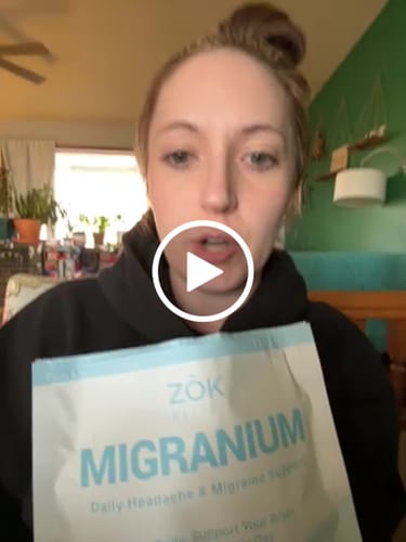 Customer video review of Migranium - World’s 1st Anti-Migraine Super Formula for Headaches + Brain Fog + Stress