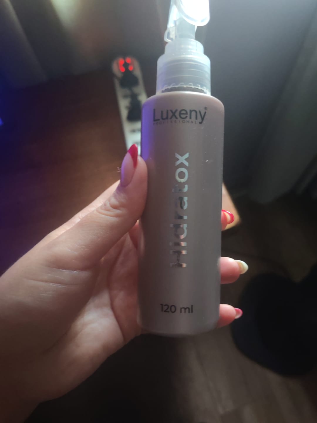 Customer photo review of Hidratox, tratamiento efecto bótox capilar instantáneo