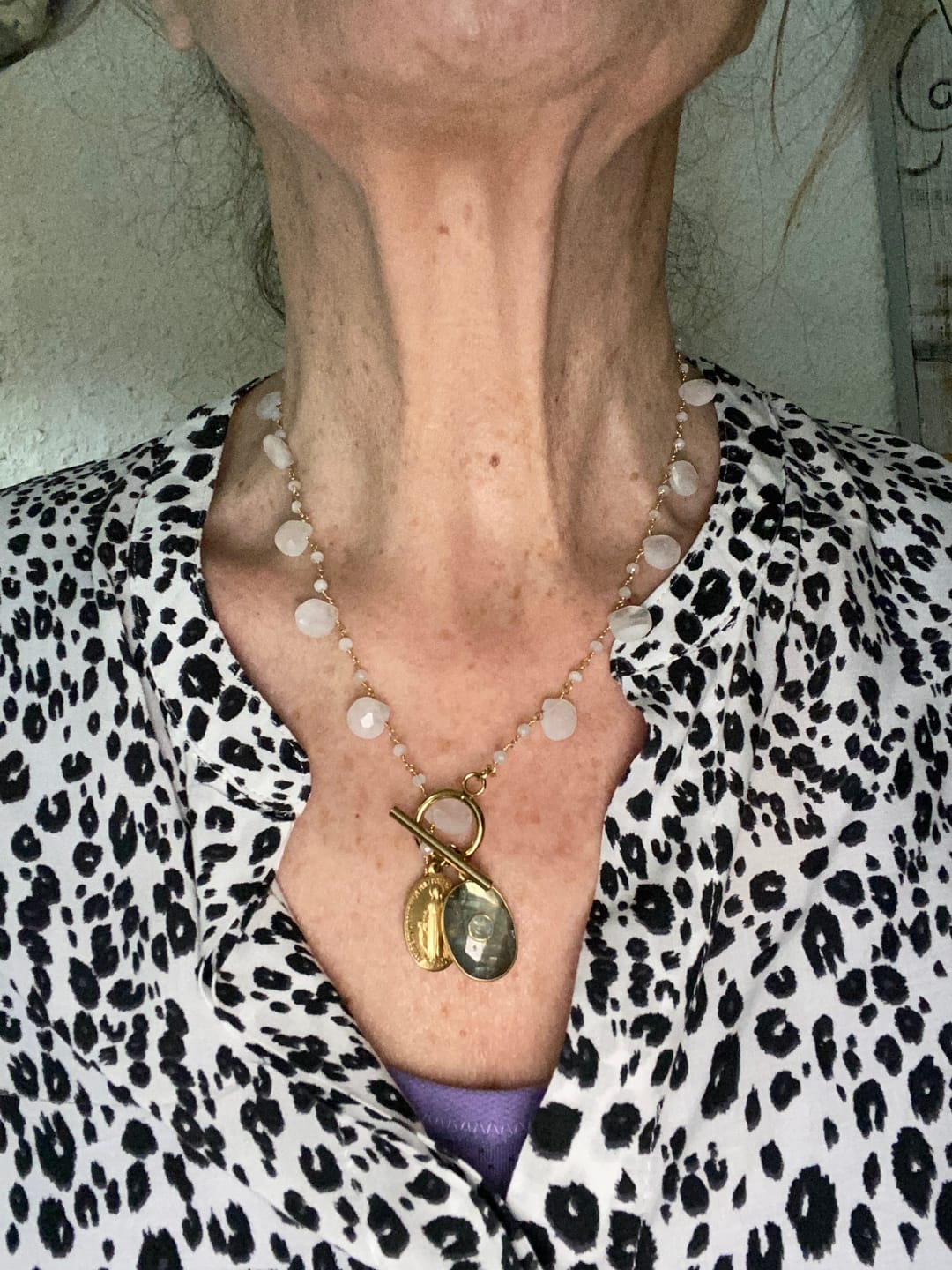 Customer photo review of Collier Jardin d'Hiver