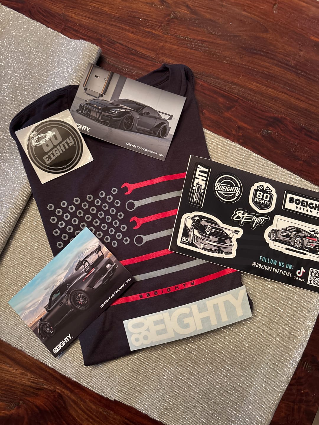 Customer photo review of 80Eighty® Wrench Flag Shirt