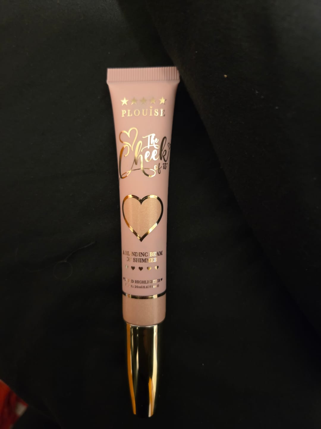 Customer photo review of P.Louise Cheek Of It Liquid Highlighter