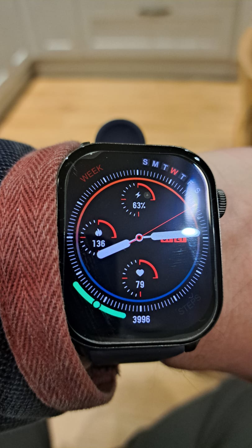 Customer photo review of Health Smartwatch 3 Screen Protector