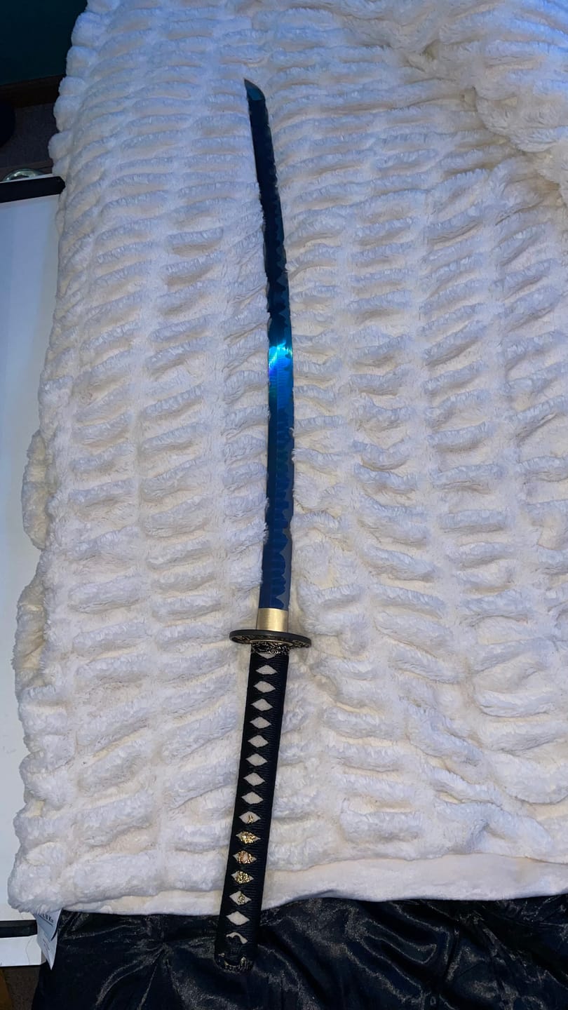 Customer photo review of Customize Your Katana