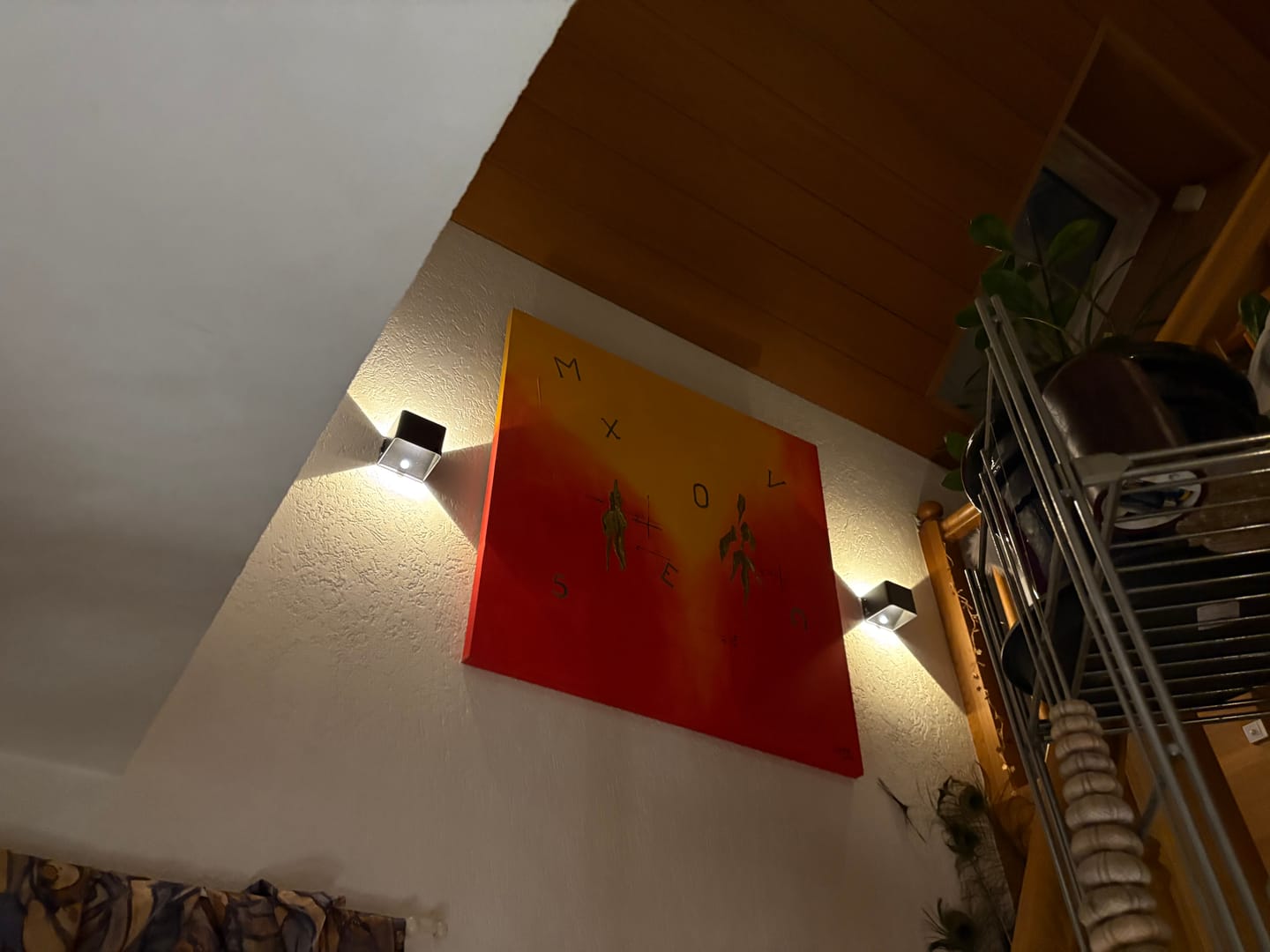 Customer photo review of CUBE Wall lamp | Rechargeable