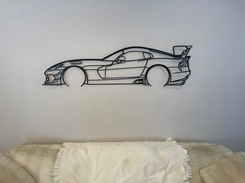 Customer photo review of Viper ACR Gen 5 Detailed Silhouette Metal Wall Art