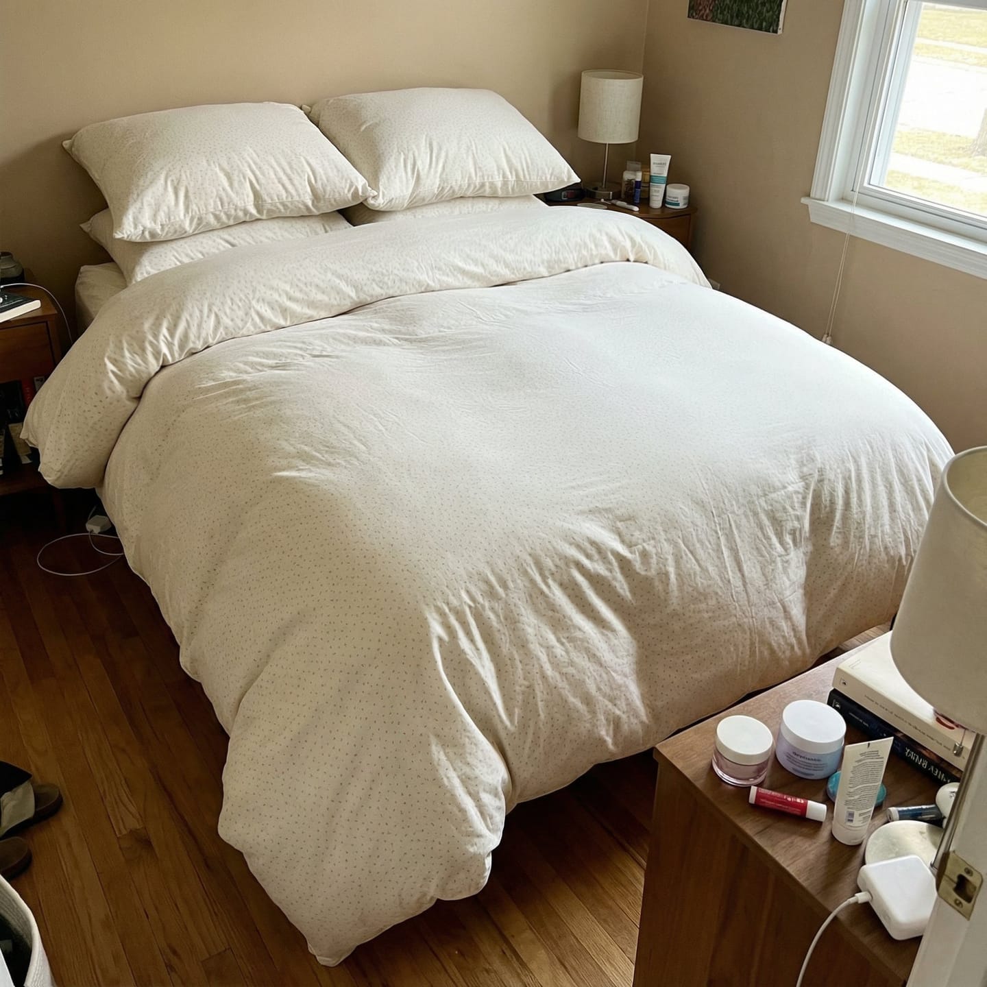 Customer photo review of Cozy Cloud Mega Fluffy dekbed