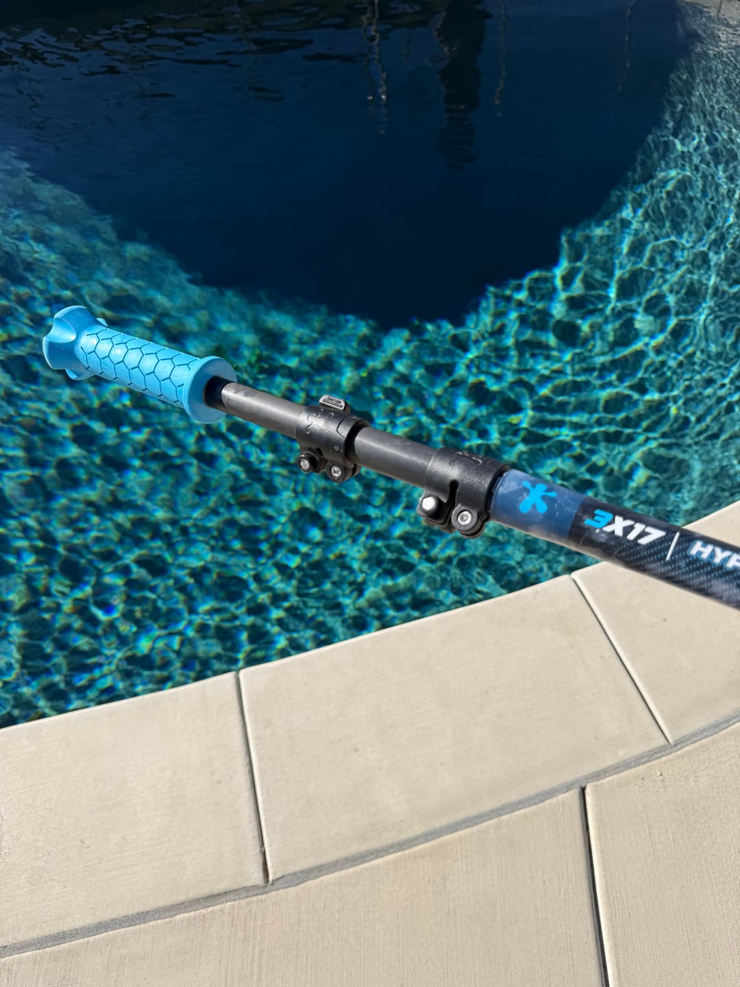 Customer photo review of HyperFusion / Swimming Pool Pole / High Impact Resistant