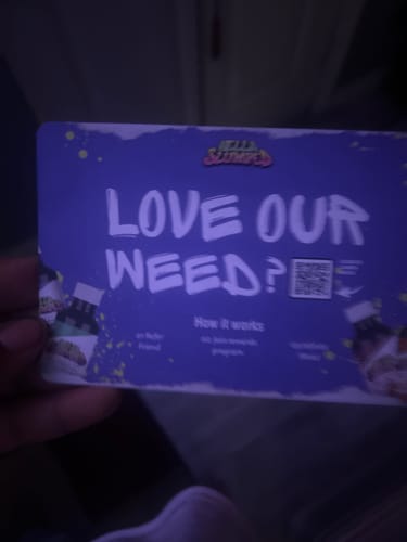 Customer photo review of THC Syrup - Grape