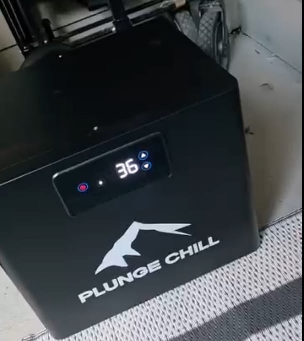 Customer photo review of COLD PLUNGE CHILLER