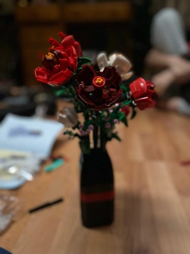 Customer photo review of 🌹 Rosenzauber™ – Ewiger Rosenstrauß zum Selberbauen