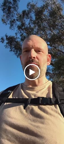 Customer video review of RUCKING BACKPACK
