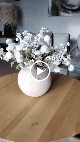 Customer video review of Bouquet de Cire - Blanc