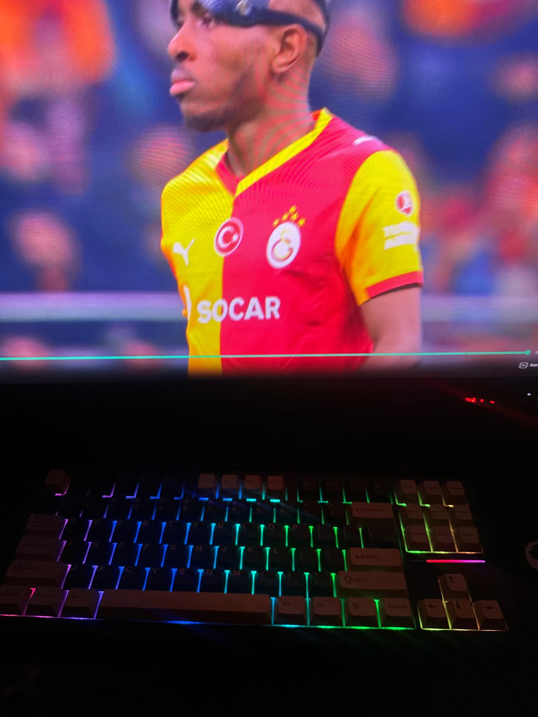 Customer photo review of YUNZII YZ87 Mekanik Klavye