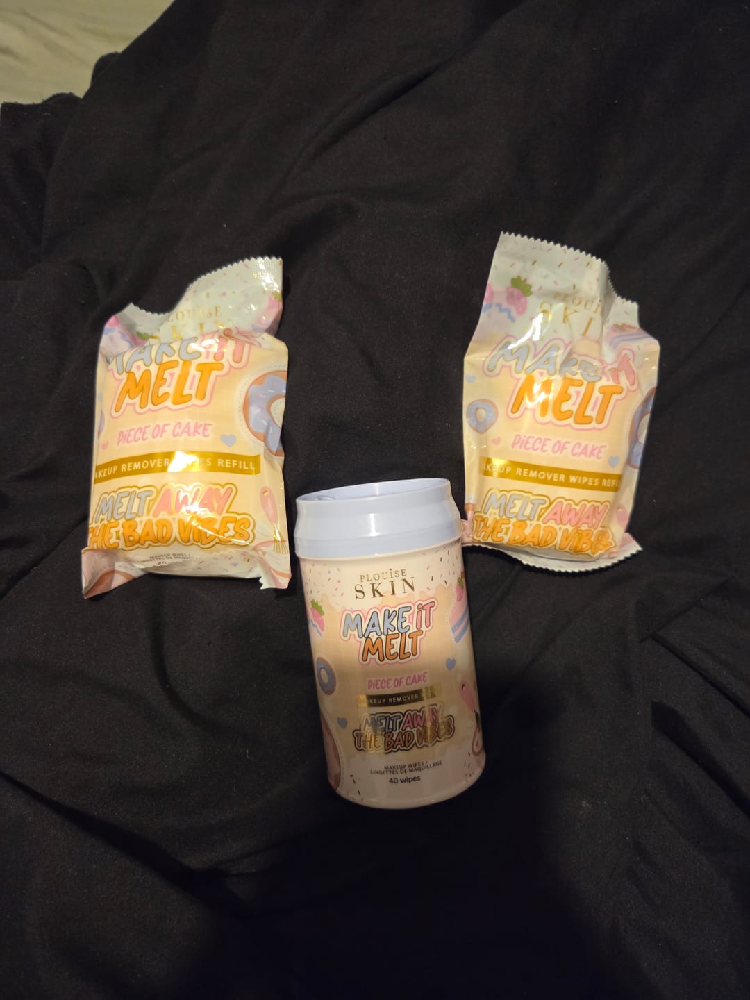 Kundenfotobewertung von P.Louise Make It Melt Makeup Remover Wipes Bundle