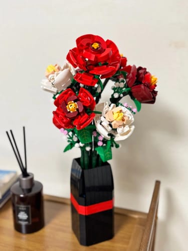 Customer photo review of 🌹 Rosenzauber™ – Ewiger Rosenstrauß zum Selberbauen