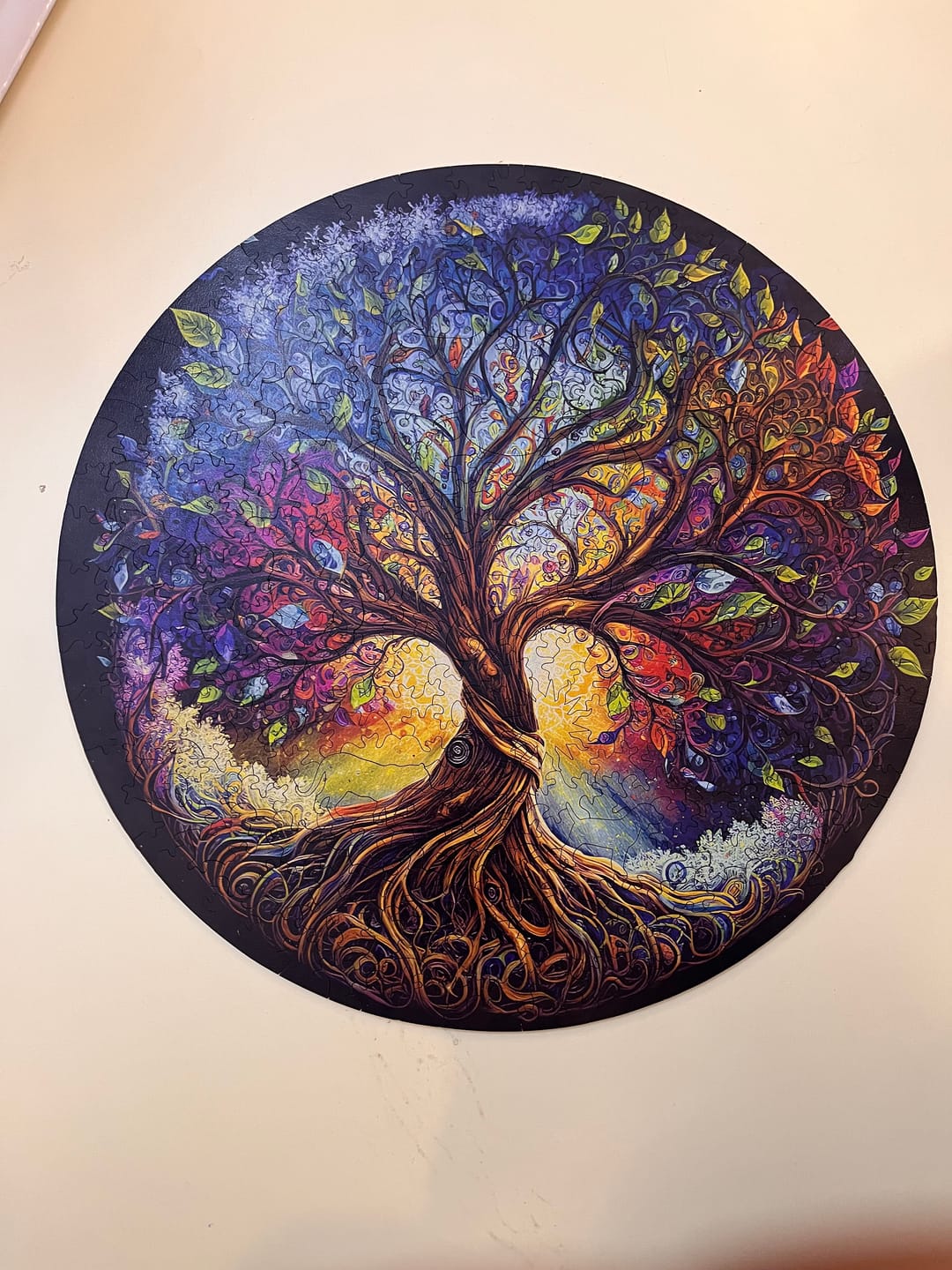 Customer photo review of Hayat Ağacı - Ahşap Puzzle